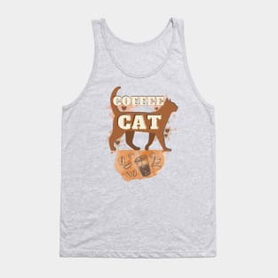 The Coffee and The Cat Tank Top